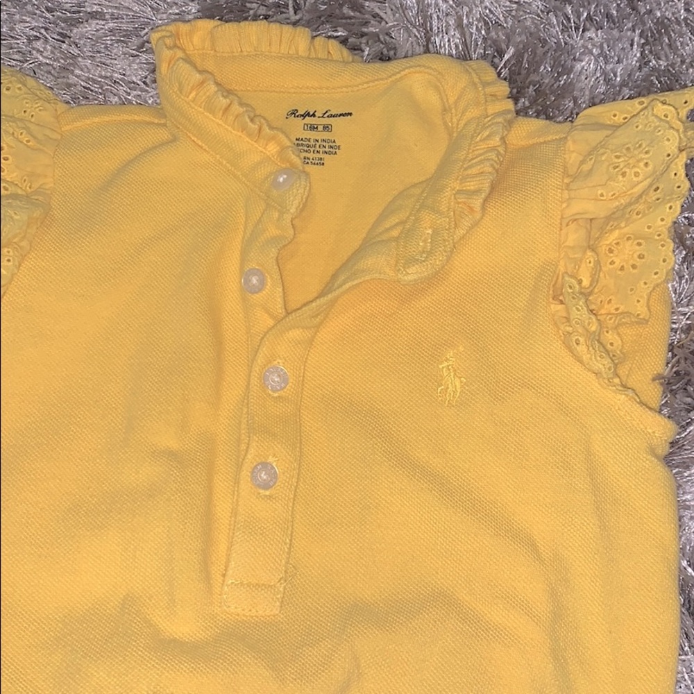 Polo by Ralph Lauren button up romper ๐ - Picture 2 of 4